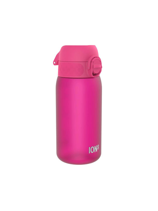 Ion8 Πλαστικό Παγούρι 350ml Ροζ