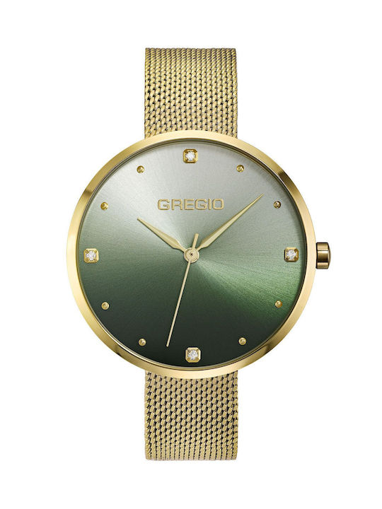 Gregio Belinda Uhr mit Gold Metallarmband