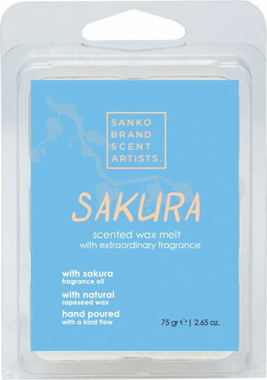 Sanko Scent Fragrance Wax Melt with Fragrance Sakura 13750 75gr