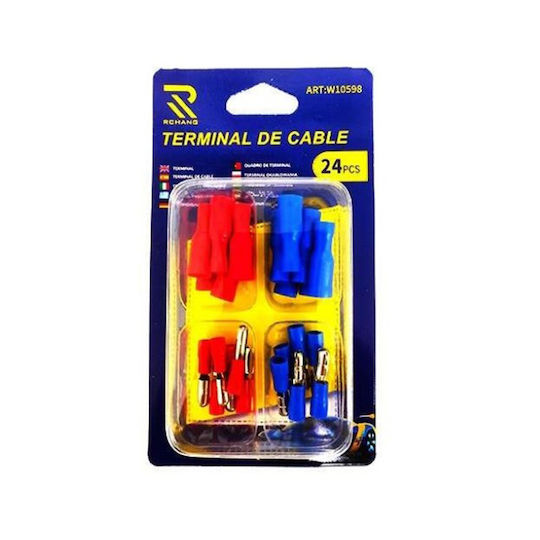 Rchang Rchang Set de terminale electrice cu izolație în set de 24buc