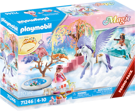 Playmobil Magic Prințese & Caleașcă cu Pegasus pentru 4-10 ani