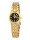 Seiko Series 5 Γυναικείο Ρολόι 24mm Αυτόματο με Χρυσό Μεταλλικό Μπρασελέ