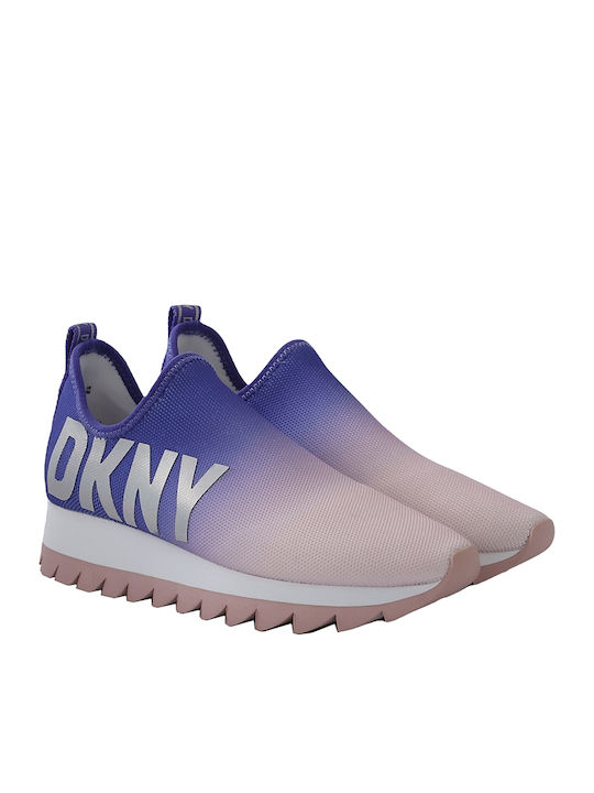 DKNY Azer Damen Sneakers Lila