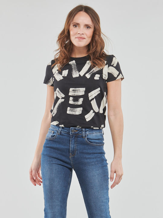 Desigual Damen T-shirt Schwarz