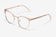 Hawkers Margaux Women's Metal Blue Light Blocking Glasses Rose Gold