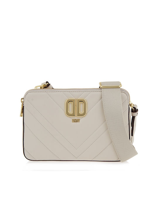 DKNY Leather Women's Bag Crossbody White