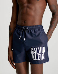Calvin Klein Medium Drawstring Intense Ανδρικό Μαγιό Σορτς Navy Μπλε