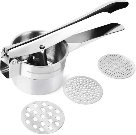 Herzberg Potato Press Made of Stainless Steel