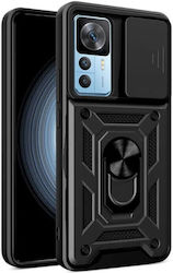 Bodycell Armor Slide Back Cover Πλαστικό Μαύρο ...