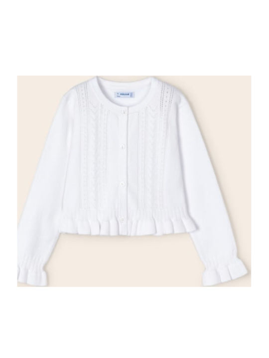 Cardigan pentru copii De bumbac Albă