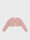 Kinderbolero Baumwolle Rosa