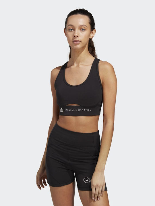 Adidas By Stella McCartney Γυναικείο Αθλητικό Μπουστάκι Μαύρο