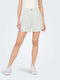 Only Women's High-waisted Shorts Beige