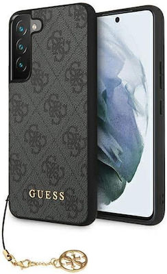 Guess 4G Charms Back Cover Συνθετική Γκρι (Galaxy S23+)