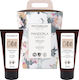 Phytorelax Mandorla Hautpflegeset für Feuchtigkeitsspendend & Reinigung Körperreinigung Handcreme 75ml & Handpeeling 75ml