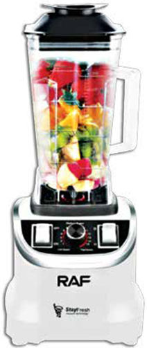 Raf Blender With Plastic Jug 2 Lt 1800W White R-2828