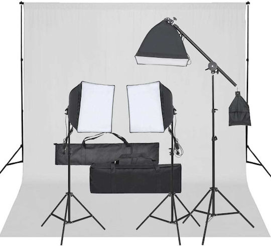 vidaXL Lighting Kit With Tripod