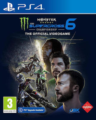 Monster Energy Supercross 6 PS4 Game