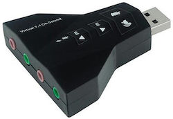 Aria Trade External USB 7.1 Sound Card (AT00011936)