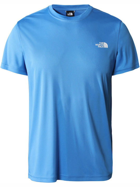 Αθλητικό T-shirt Γαλάζιο