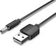 Vention USB 2.0 Kabel USB-A-Stecker - DC Schwarz 1m CEXBF