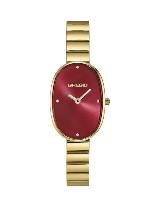 Gregio Aveline Watch with Gold Metal Bracelet