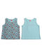 Joyce Set of Kids Blouses Light Blue