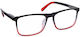 Eyelead E238 Oчила За Четене +1.00 Черни / Червени E 238