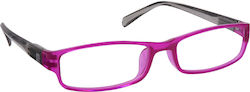 Eyelead E216 Lesebrillen +2.50 in Lila Farbe E 216