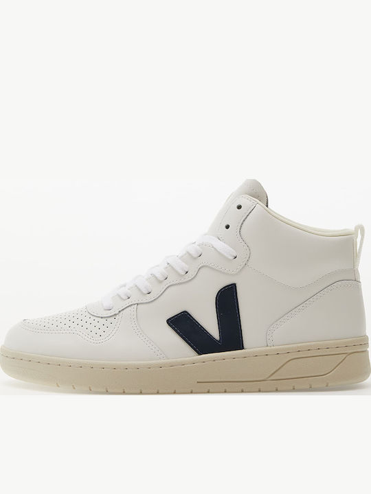 Veja V-15 Herren Stiefel Extra White Nautico