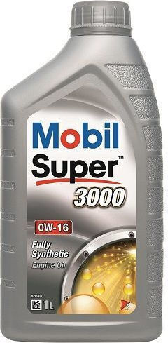 Mobil Oil Super 3000 Synthetisch,Polyester/Cotton/Leather Autopflegeöl 0W-16 1Es