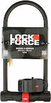 Abus U-lock Lockforce Hercule L32xW16.5cm Motorcycle Shackle Lock ABULOULOC14
