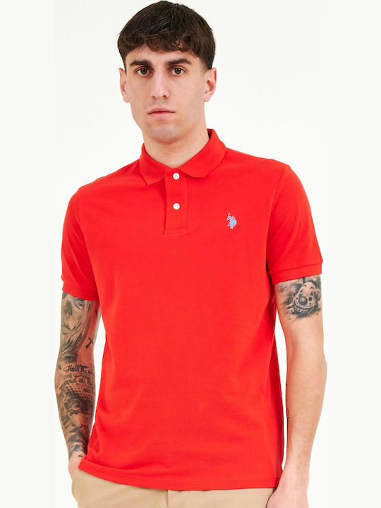 U.S. Polo Assn. Polo T-shirt Κοραλί