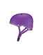 Globber Kinderfahrrad- / Rollerhelme Fahrrad City Lila mit integrierter LED-Lampe