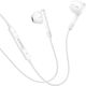 Hoco M93 In-ear Handsfree με Βύσμα 3.5mm Λευκό