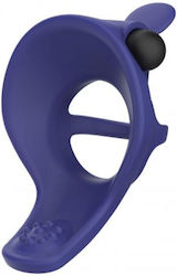 Toyz4lovers Gladiator Vibrating Cock Ring Cock Silicon Purple