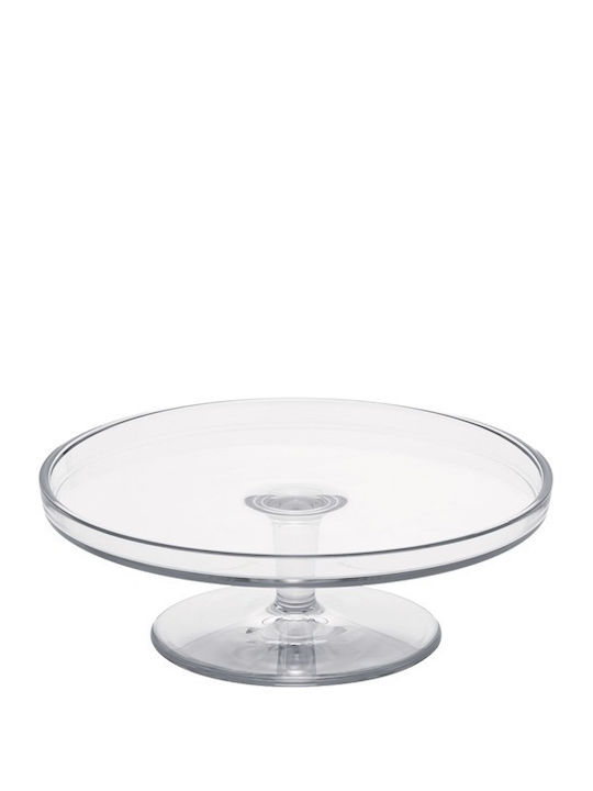 Ready Cake Stand Transparent 29.6x29.6x10cm