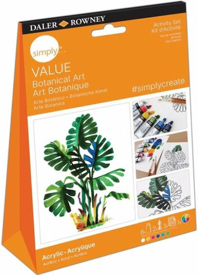 Daler Rowney Activity Botanical Σετ Ζωγραφικής 23x15cm 12τμχ