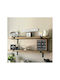 Shelves Wall Brown 2pcs 70x20x15cm