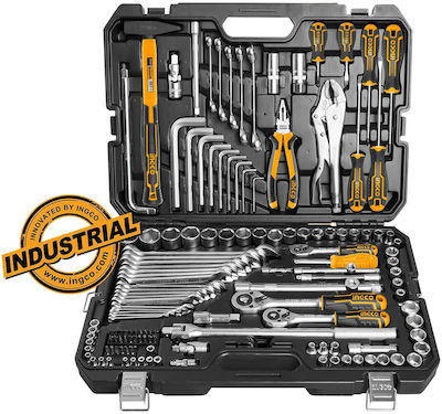 Ingco HKTHP21421 Tool Case with 142 Tools