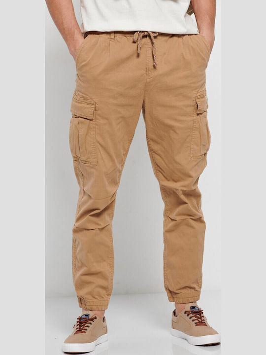 FBM007-03402 Trousers Cargo in Regular Fit Vintage Beige