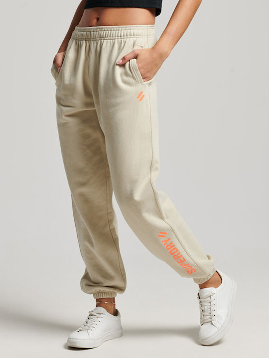 SDCD Code Core Sport Women's Jogger Sweatpants Pelican Beige