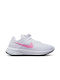 Nike Revolution 6 FlyEase Next Nature Γυναικεία Αθλητικά Παπούτσια Running Λευκά