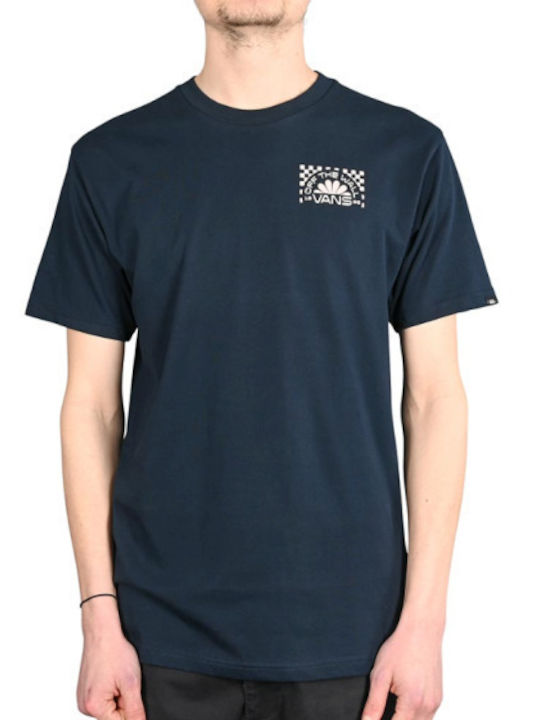 Vans Ανδρικό T-shirt Navy Μπλε Μονόχρωμο