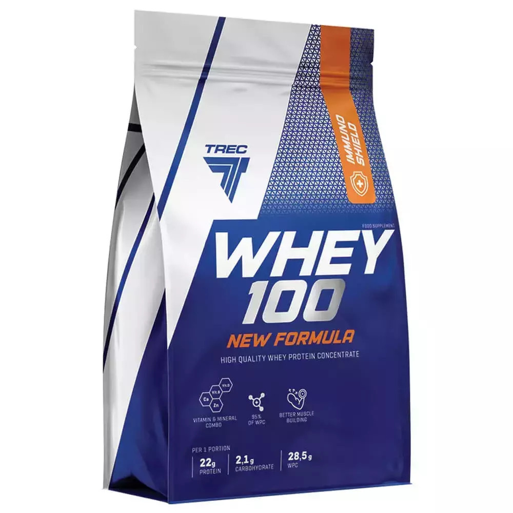 Trec Whey 100 New Formula Πρωτεΐνη Ορού Γάλακτος με Γεύση Λευκή ...
