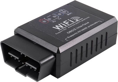 Instrument de diagnosticare auto ELM 327 OBD 2 cu WiFi Compatibil cu Android