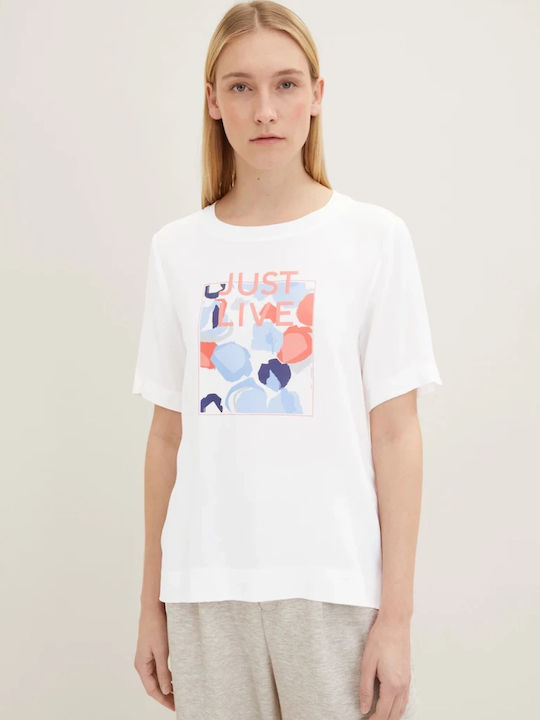 Γυναικείο T-shirt Λευκό