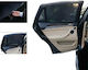Car+ Seitliche Auto-Sonnenschütze Schwarz gefärbt 95x54cm 2Stück