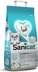 Sanicat Clumping White με Άρωμα Φρεσκάδας 10lt