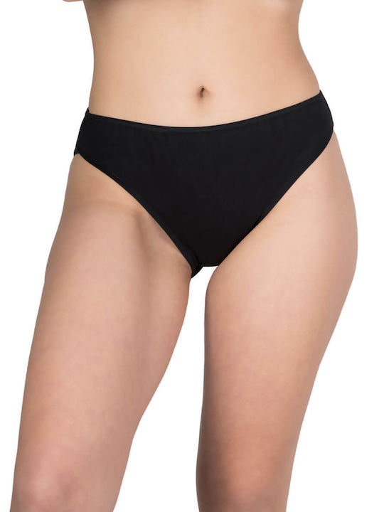 A.A UNDERWEAR Cotton Women's Slip Black